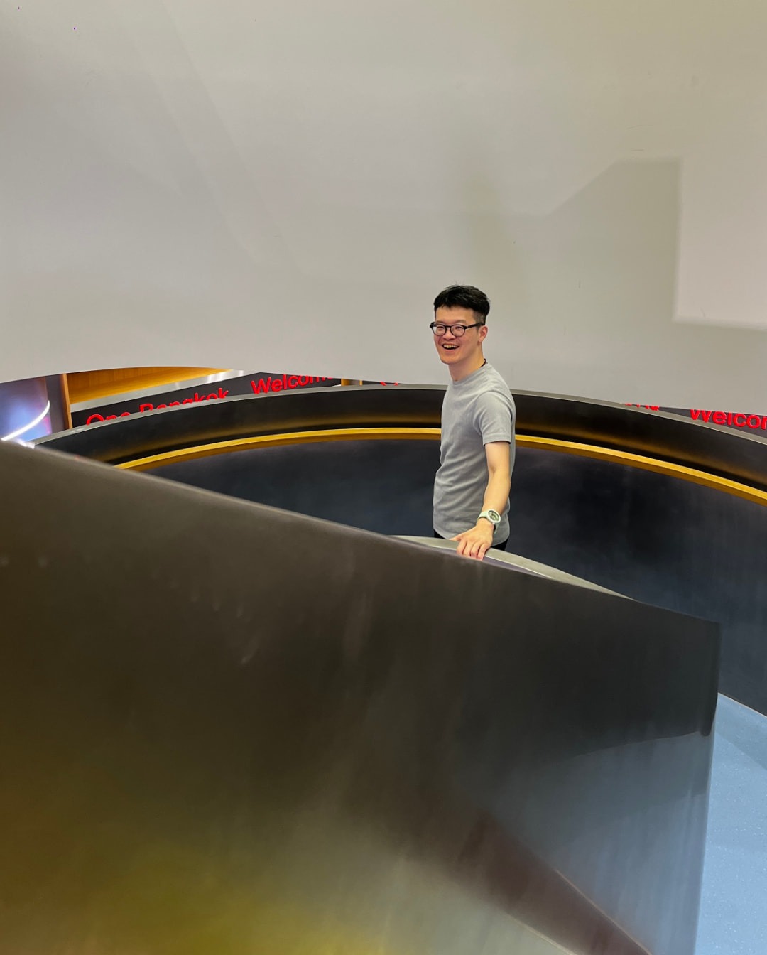 Jen-Chih Lo at a watch exhibition